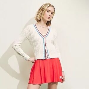 Prince pickleball cable knit cardigan NWT‎